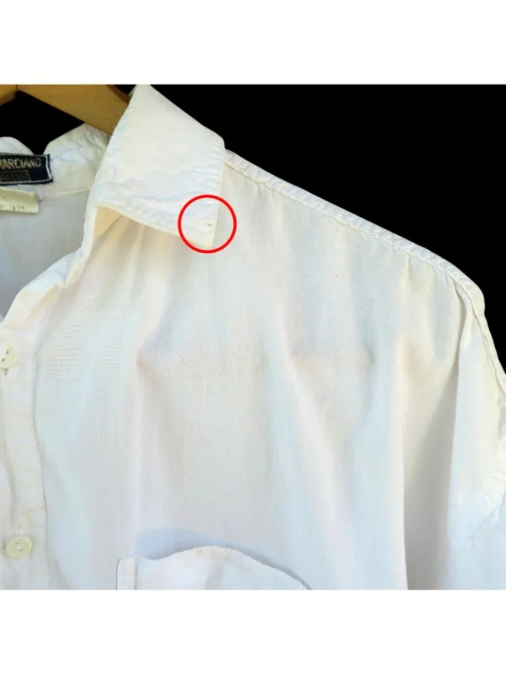 1980s Georges Marciano for Guess Graphic Short Sleeve Button Up Shirt X-Large